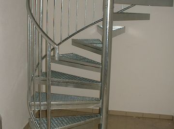 Treppen Wendeltreppe verzinkt